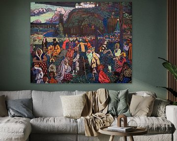 Kleurrijk leven, Wassily Kandinsky