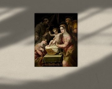 Heilige Familie mit den Heiligen Margarete und Franziskus, Lavinia Fontana
