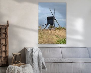 Windmill De Blokker in Kinderdijk in action by Rob Pols