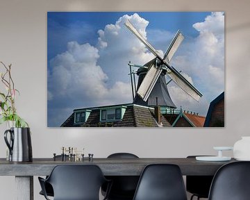 Windmühle De Gouden Engel in Koedijk bei Alkmaar von Rob Pols