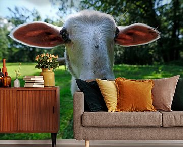 Wide angle sheep by Borg Enders