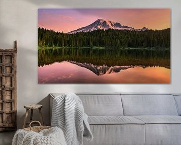 Sunrise Mount Rainier, Washington State, United States