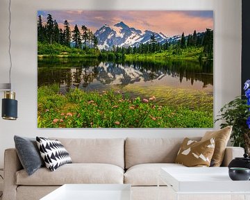 Mount Shuksan, Washington State, Vereinigte Staaten von Henk Meijer Photography