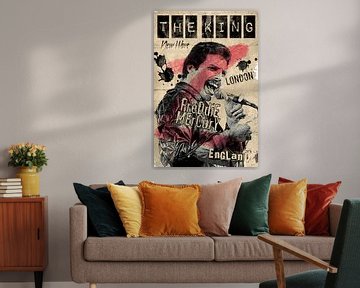 Freddie Mercury old vintage look van Bert Hooijer