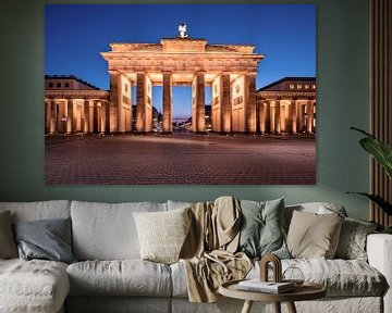 Brandenburg Gate Berlin by Achim Thomae