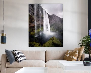 Seljalandsfoss waterfall, Iceland by Harmen van der Vaart