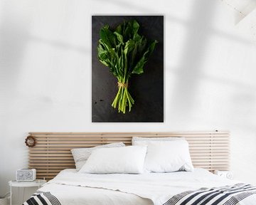 Bunch of spinach by simone swart