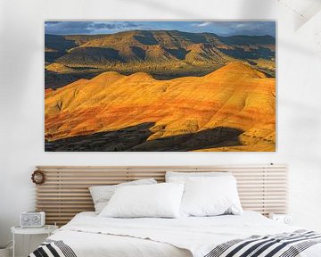 Painted Hills, John Day Fossil Beds National Monument van Henk Meijer Photography