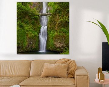 Multnomah Falls, Oregon, Verenigde Staten van Henk Meijer Photography