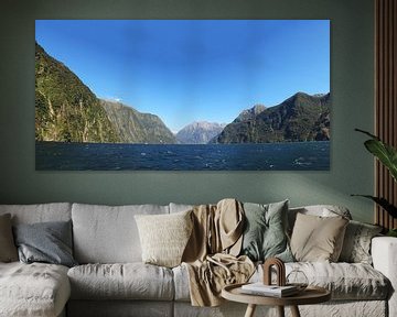 Milford Sound New Zealand van Anne Vermeer