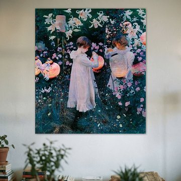 Carnation, Lily, Lily, Rose, John Singer Sargent