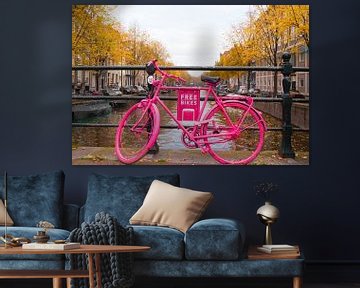 Amsterdam Free Bikes by Brian Morgan