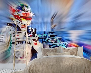 LH44 - World Champion 2019 - Lewis Hamilton van DeVerviers