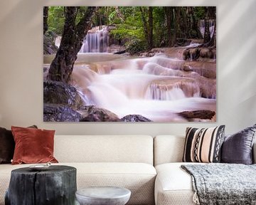 Erawan waterfall by Anna Rose Hendrickx