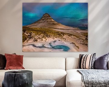 Nachts am Kirkjufell