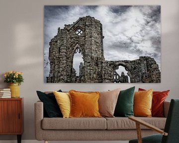 Ruinen der Kathedrale von Whitby, Nord-Yorkshire von Rietje Bulthuis
