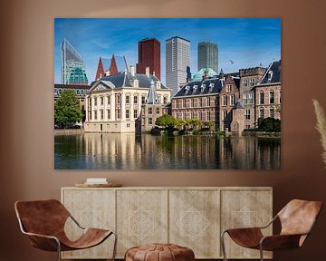Regeringsgebouwen aan de Hofvijver in Den Haag van gaps photography