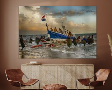 Paardenreddingboot Ameland van Johan Bergsma