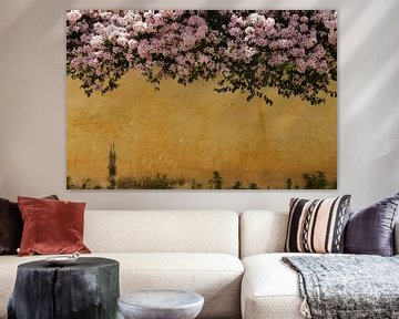 Bunte, florale Wand von Zoe Vondenhoff