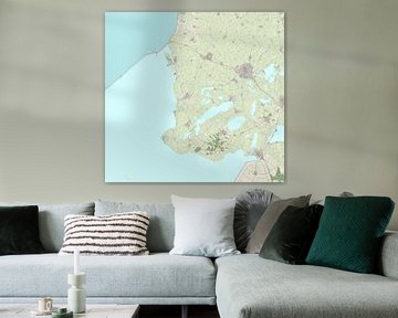 Kaart van Súdwest-Fryslân