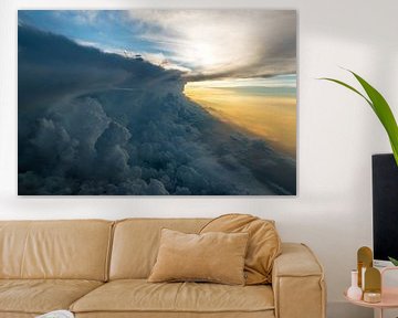 Wolkenmuur 2 van Denis Feiner
