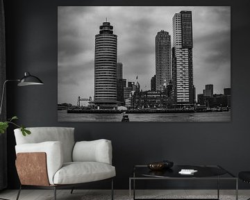 Rotterdam skyline van Kees Brunia