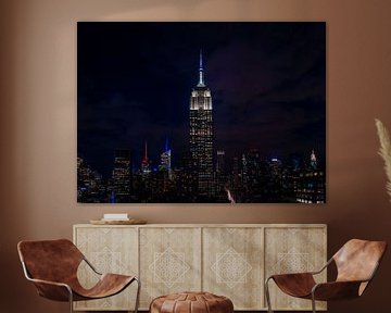 Empire State Building New York by Rick Giesbers