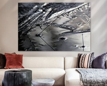 abstracte ijs kunst van Herman Kremer