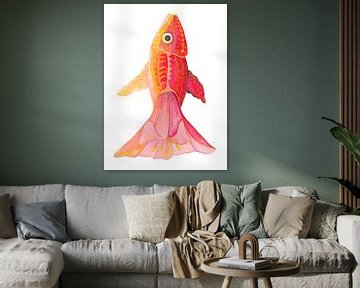 Red fish by Edith van Zutven