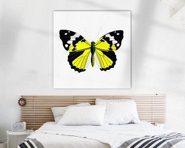 Vlinder - geel van Jole Art (Annejole Jacobs - de Jongh)