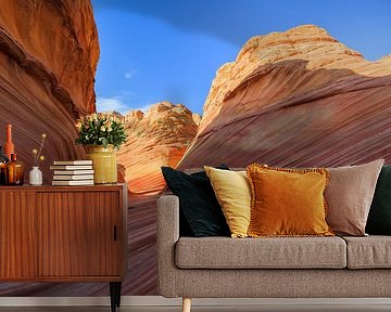 The Wave in de North Coyote Buttes, Arizona