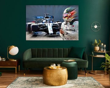 Wereldkampioen LH44 anno 2019 - Lewis Hamilton