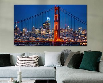 Golden Gate Bridge van Photo Wall Decoration