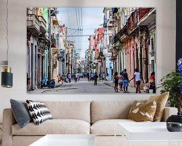 straten van Havana Cuba van Sabrina Varao Carreiro
