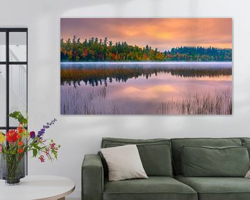 Connery Pond, Adirondacks State Park, USA van Henk Meijer Photography