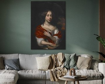 Porträt einer jungen Dame, Nicolaes Maes