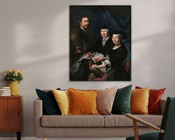 Der Künstler mit seiner Familie, Karel van Mander (III)