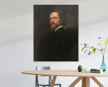 Portret van Lucas Vosterman, de Oudere, Antoon van Dyck