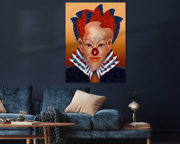 Alternatieve Clown van Ton van Hummel (Alias HUVANTO)