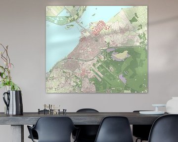 Kaart van Harderwijk