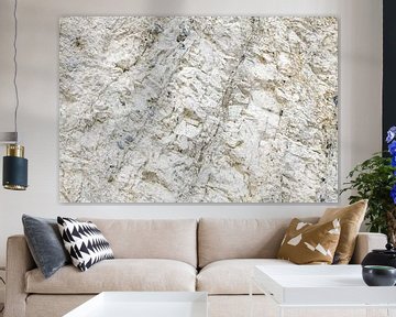 Wall in limestone quarry by Hanneke Luit