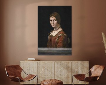 Portret van een onbekende vrouw, Leonardo da Vinci