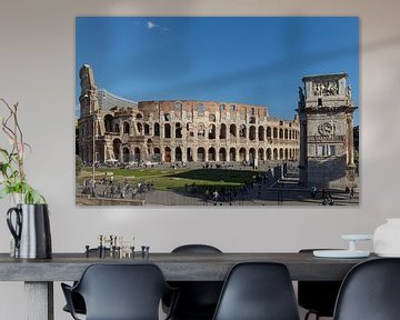 Het Colosseum in Italië. van Menno Schaefer