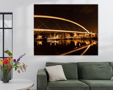 The High bridge in Maastricht by Stuart De vries