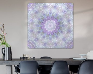 Mandala Lavendel van Marion Tenbergen