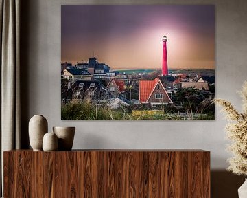 Phare Kijkduin (Long Jap) sur Luc de Zeeuw