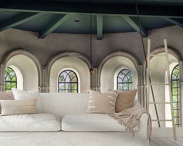 Boogramen in de kerk van Bo Scheeringa Photography