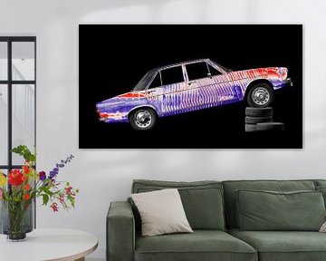 Audi 100 C1 Art Car sur aRi F. Huber