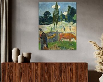 De rode koe, Paul Gauguin