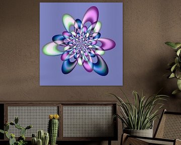 Star Pop Art 11 by Claudia Gründler